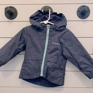 2T Columbia fleece lined jacket